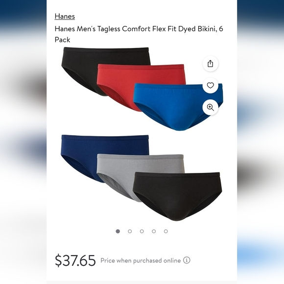 Hanes breifs 3xl (6 pack) - Picture 5 of 5